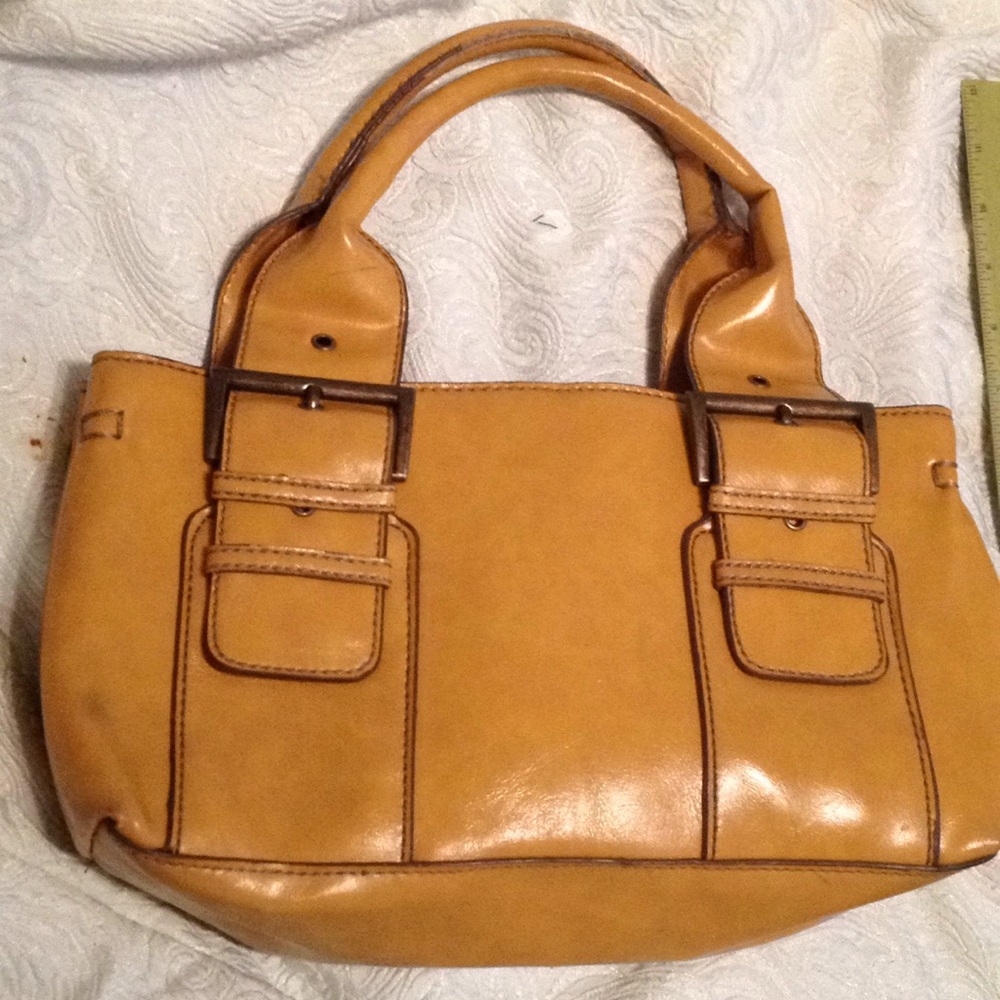 Aldo Mustard Yellow Tote